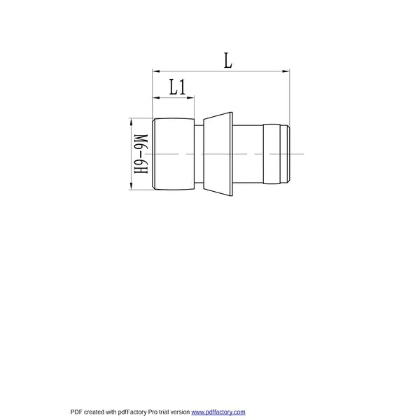 NL-0611 Lock Pin With 2.5mm Hex Drive