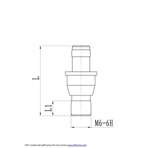 NL-0617 Lock Pin With 2.5mm Drive For WNMG CNMG Or SNMG 43 Inserts