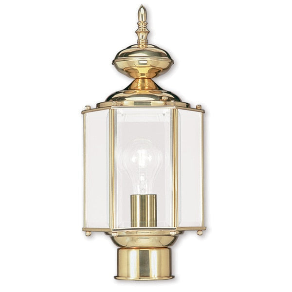 Outdoor Basics 1 Light Polished Brass Ou