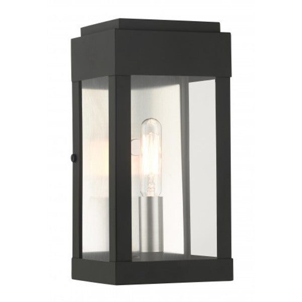 Black Outdoor ADA Wall Lantern, 1 Light