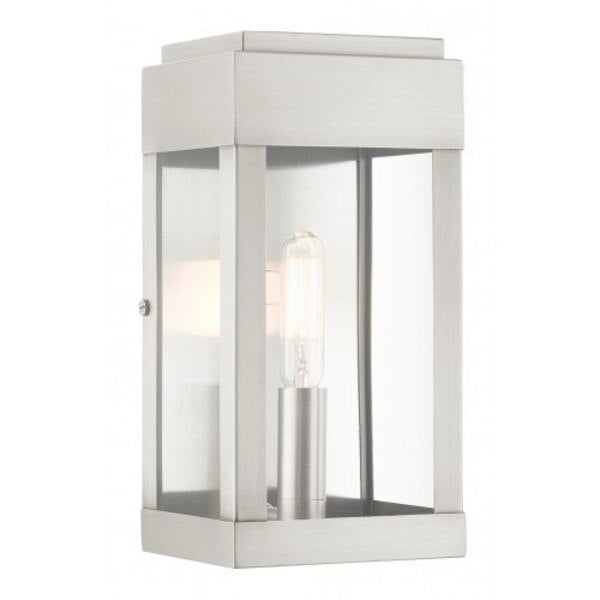 Brushed NickelOutdoor ADA Wall Lantern, 1