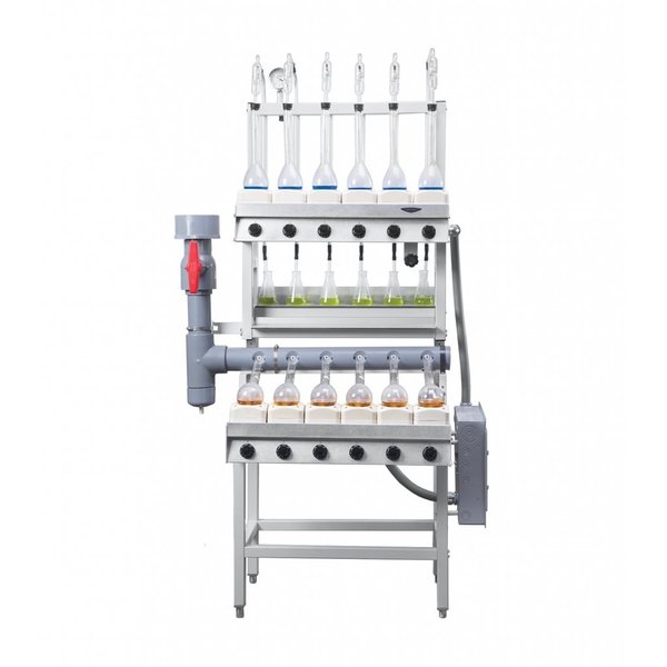 Combo Open Kjeldahl Apparatus, 6-places,