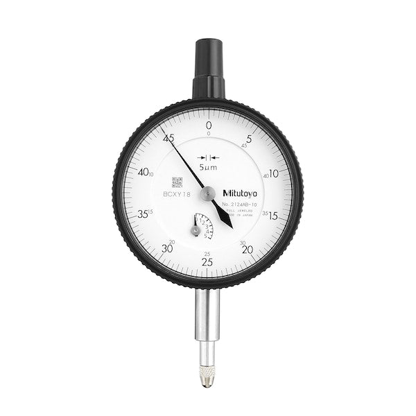 Dial indicator, 0.005-5 mm