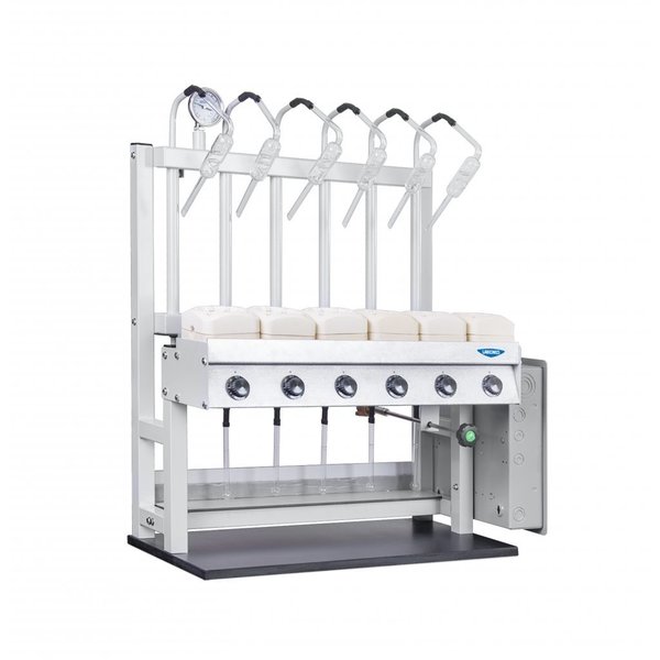 Kjeldahl Distillation Apparatus, 6-place