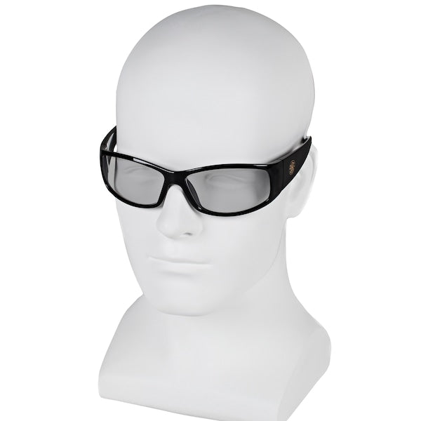 Safety Glasses, Wraparound I/O Polycarbonate Lens, Scratch-Resistant