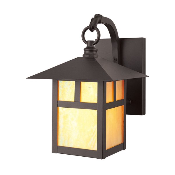 Montclair Mission 1 Light Bronze Outdoor Wall Lantern