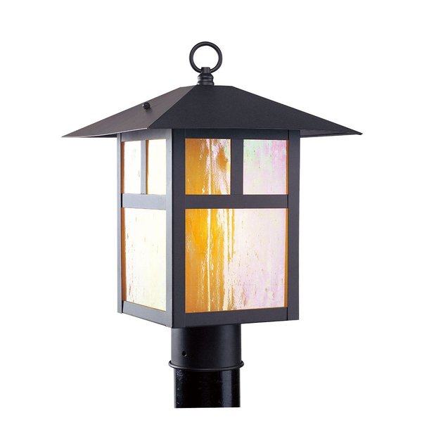 Montclair Mission 1 Light Bronze Outdoor Post Top Lantern