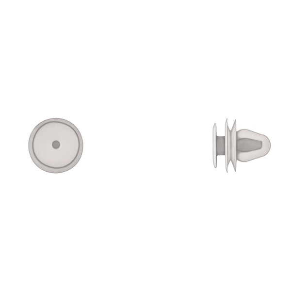 Ntrl Nyln Door Panel Ret 9mm Hole Size 11mm Stem L PK15