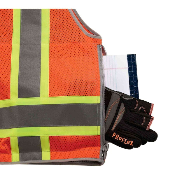 Orange Type R Class 2 Heavy-Duty Surveyo