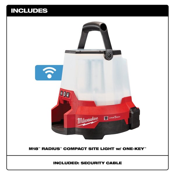 M18 RADIUS Compact Site Light w/ ONE-KEY