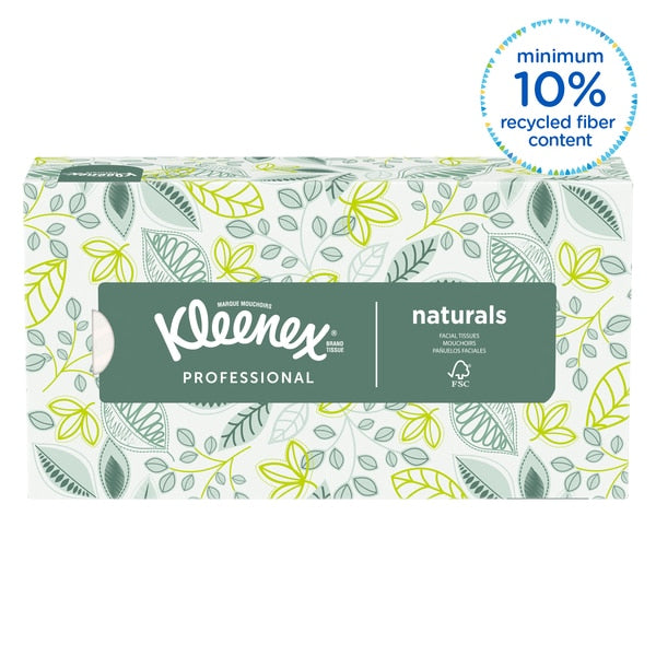 Naturals, 2 Ply Facial Tissue, 48 Boxes, 125 Sheets per Box