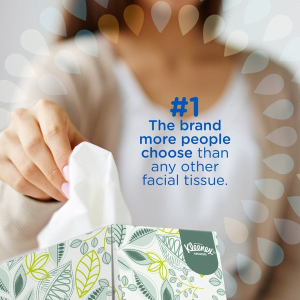 Naturals, 2 Ply Facial Tissue, 48 Boxes, 125 Sheets per Box
