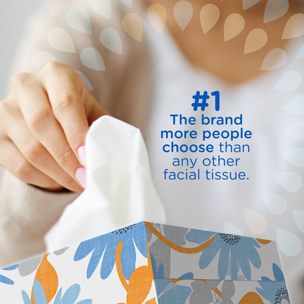 Kleenex 2 Ply Facial Tissue, 125 Sheets