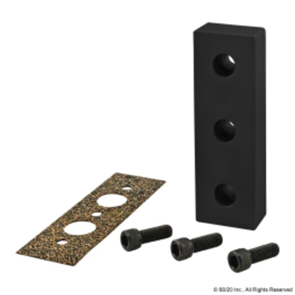 Pressure Manifold Feed Plate, 3 Hole