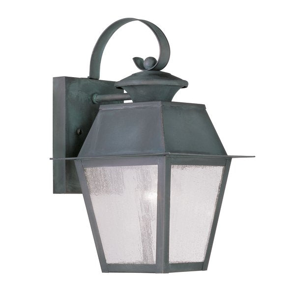 Mansfield 1 Light Charcoal Outdoor Wall Lantern