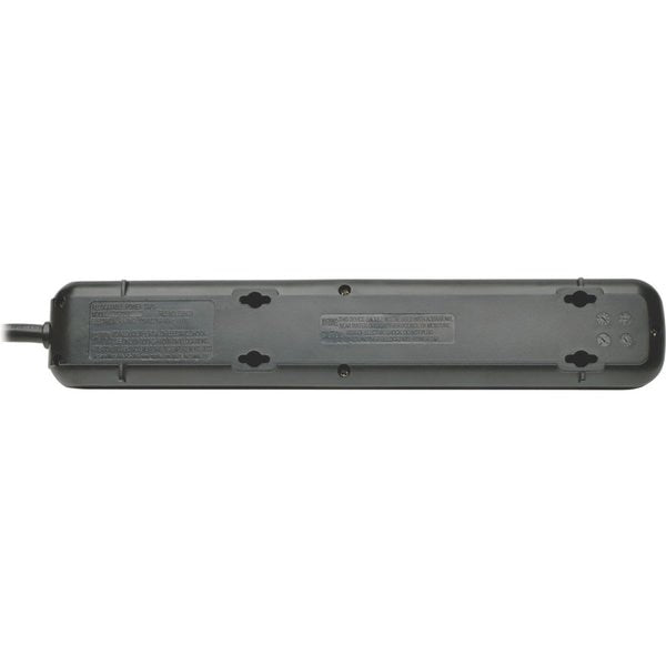 Power Strip, 7-Outlet, Black, 25ft cord