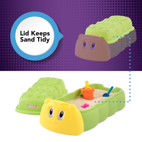 Caterpillar Sand Box