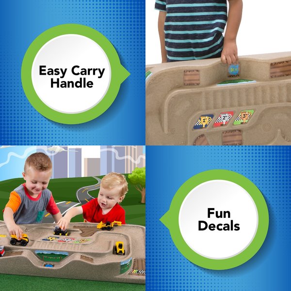 Carry and Go Track Table