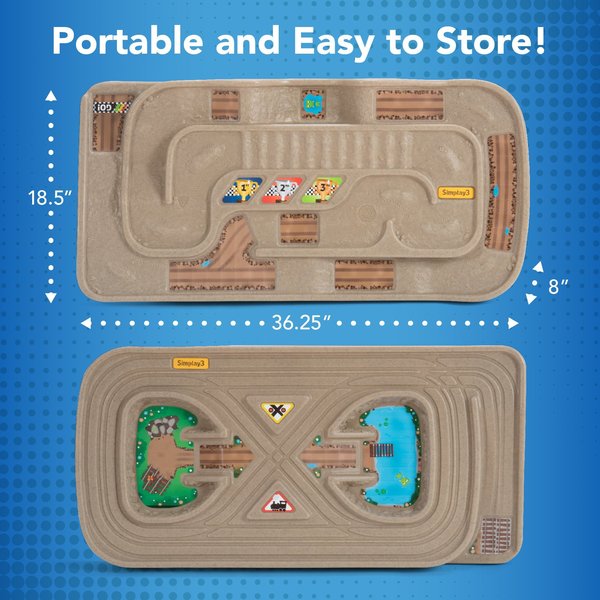 Carry and Go Track Table