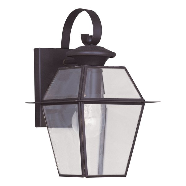 Westover 1 Light Bronze Outdoor Wall Lan