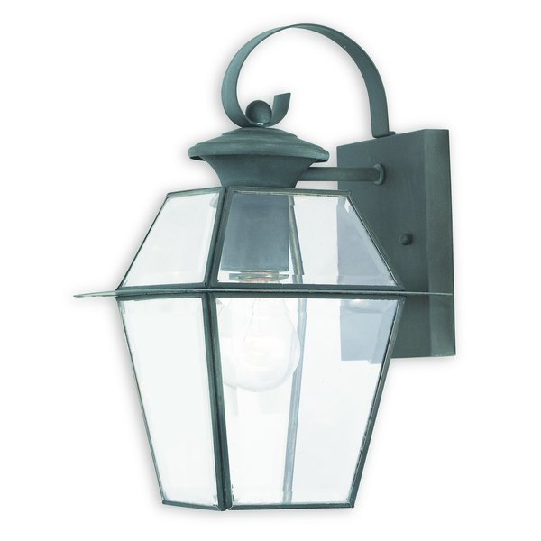 Westover 1 Light Charcoal Outdoor Wall L