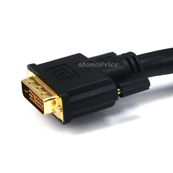 Computer Cord, DVI-D DualLink M to M, 50ft