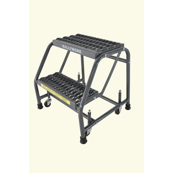 Rolling Ladder, Steel, 19 in.H