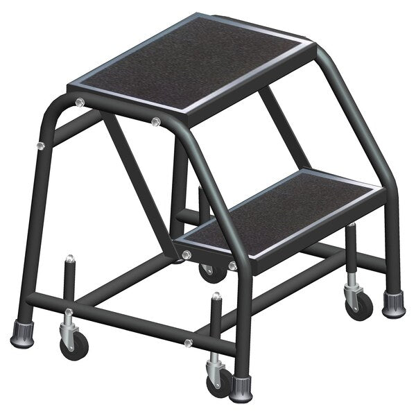 Rolling Ladder, Steel, 19 in.H