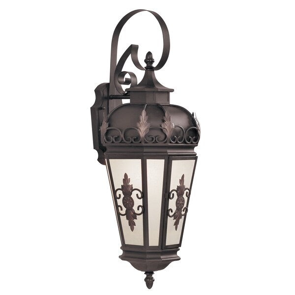 Berkshire 1 Light Bronze Outdoor Wall Lantern