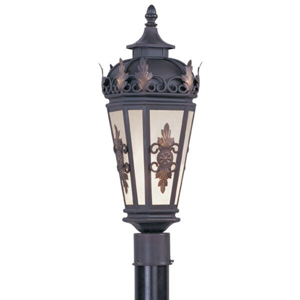 Berkshire 1 Light Bronze Outdoor Post Top Lantern