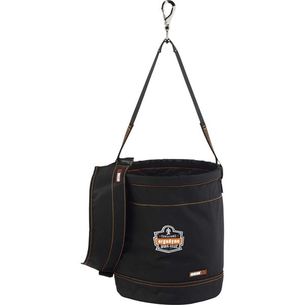 Bucket, Polyester, 1 Pockets, Black, 15