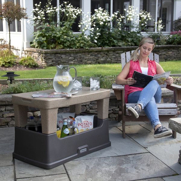Serve and Store Multi-Use Table