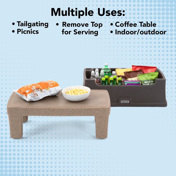 Serve and Store Multi-Use Table