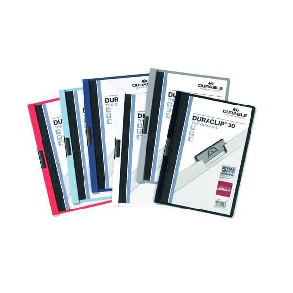 Report Cover, 30 Sh, Ltr, Red, PK25