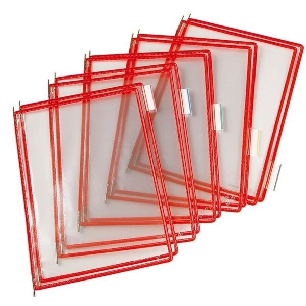 Pivoting Pockets, Red, PK10