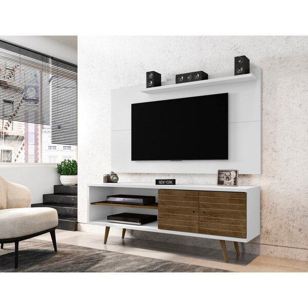 TV Stand, Mid Century, Whitee, 62.99