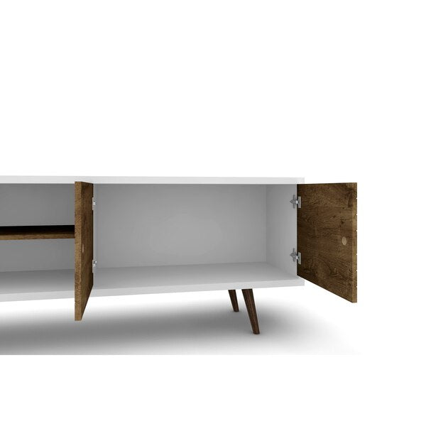 TV Stand, Mid Century, Whitee, 62.99