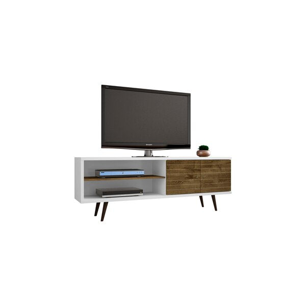 TV Stand, Mid Century, Whitee, 62.99