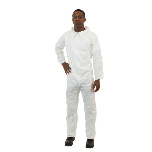 M, White, Zipper