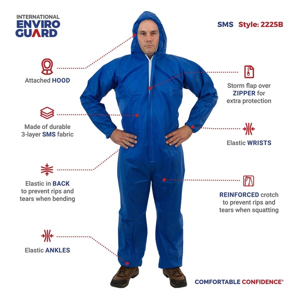 3XL, Blue, Zipper