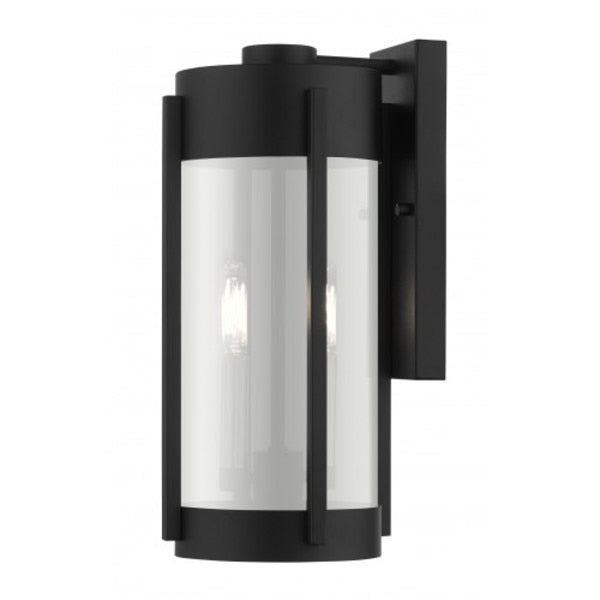 Black with Brushed Nickel Candles Outdoo
