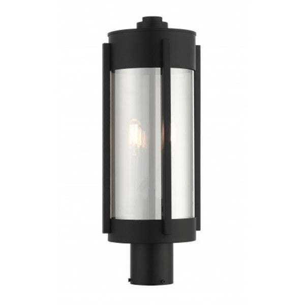 Black with Brushed Nickel Candles Outdoo