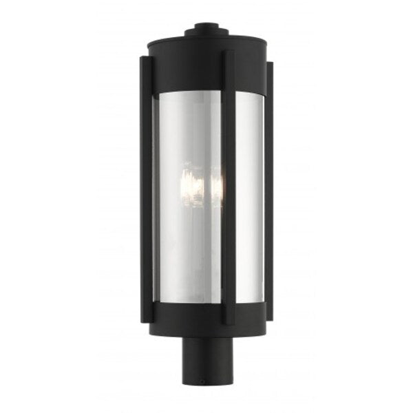 Black with Brushed Nickel Candles Outdoo