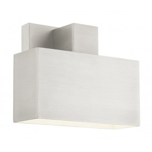 Brushed Nickel Outdoor ADA Wall Sconce, 1