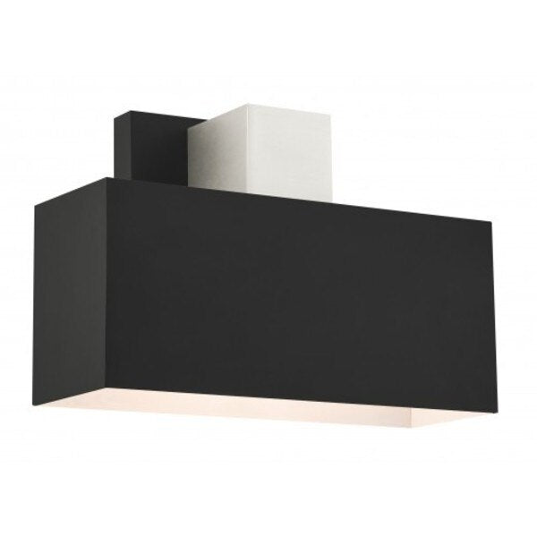 Black Outdoor ADA Wall Sconce, 1 Light