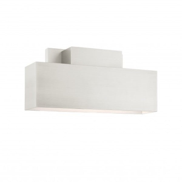 Brushed Nickel Outdoor ADA Wall Sconce, 2