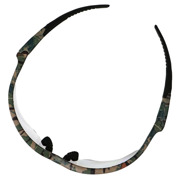 Safety Glasses, Wraparound Clear Polycarbonate Lens, Anti-Fog, Scratch-Resistant