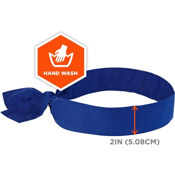 Bandana, Blue, Solid