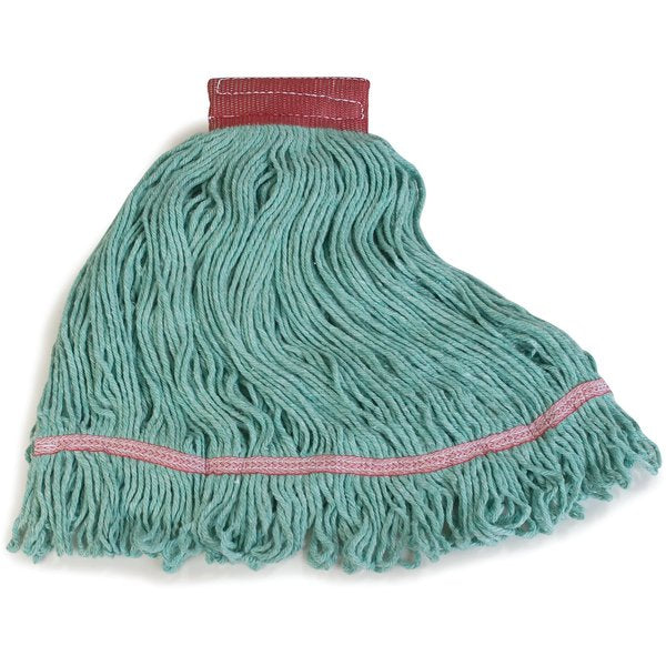 Large Band Mop, Looped-End, Red, PK12
