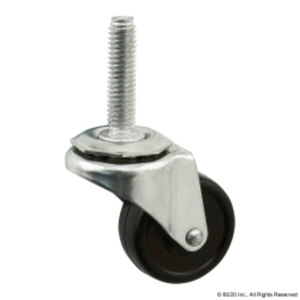 Swivel Caster, 3/8-16 Stem, 1.62
